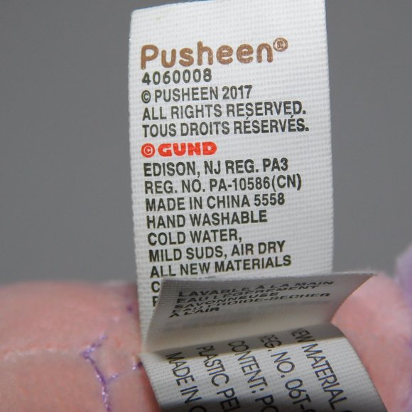 Gund Pusheen Cat Mermaid with Green Spiral Shell 7" Plush Stuffed - Picture 5 of 5